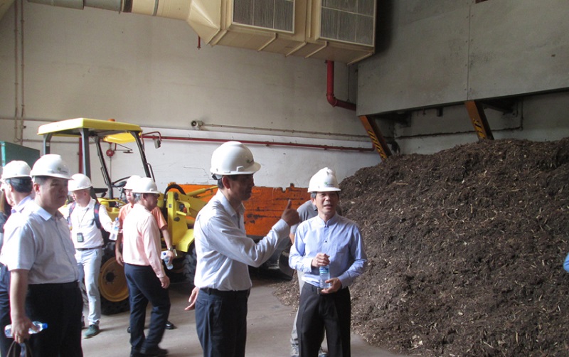 Visiting Officers from Sino-Singapore Tianjin Eco-City (SSTEC) at ecoWise’ Biomass Power Plant