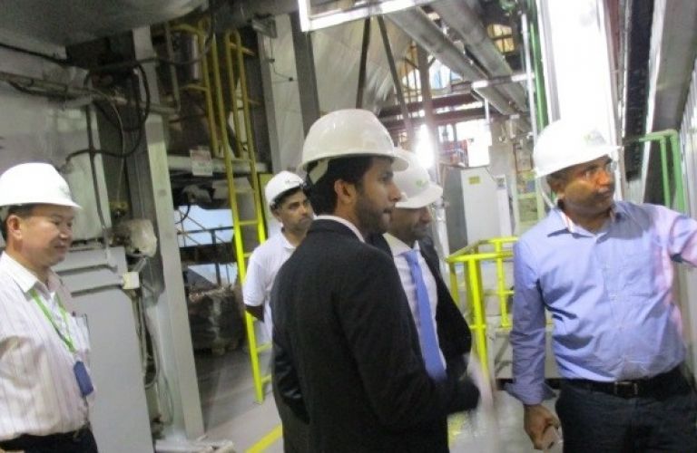 ecoWise meets with Tadweer Officials