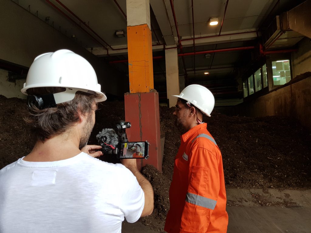 ecoWise tri-generation biomass power plant in the media