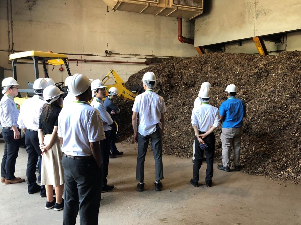 Taisei Group from Japan Visited ecoWise Biomass Power Plant